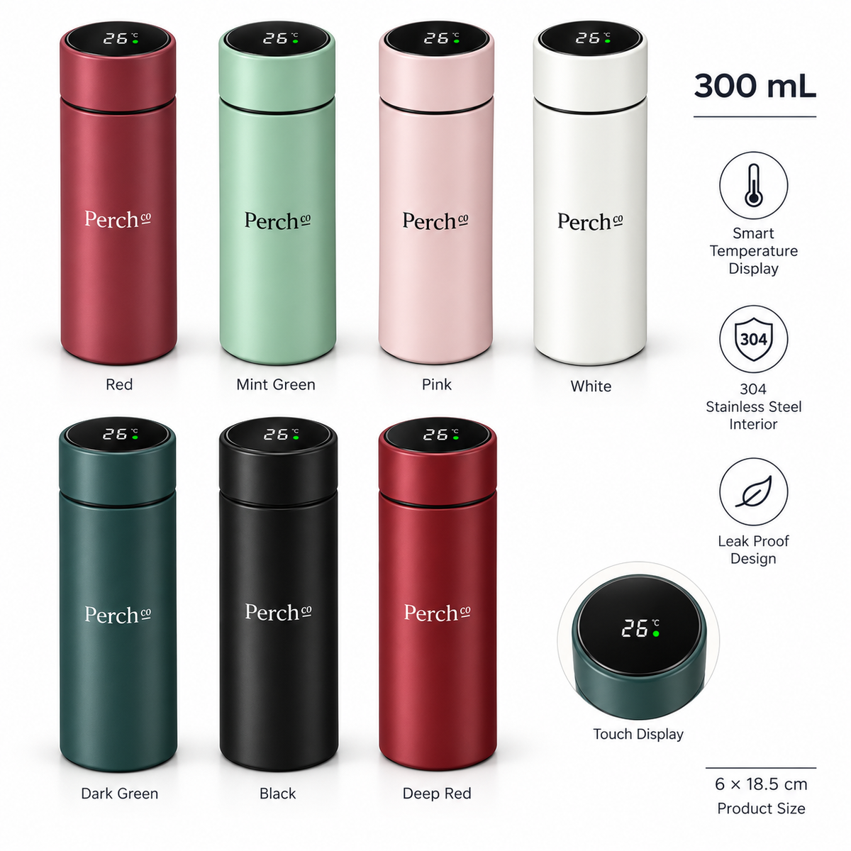 Smart Temperature Display Flask