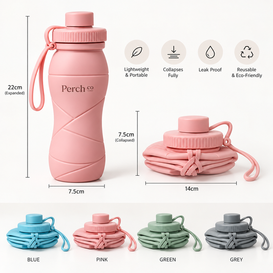 Collapsible Water Bottle 600ml