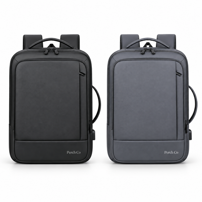 Slim Business Backpack with USB Port