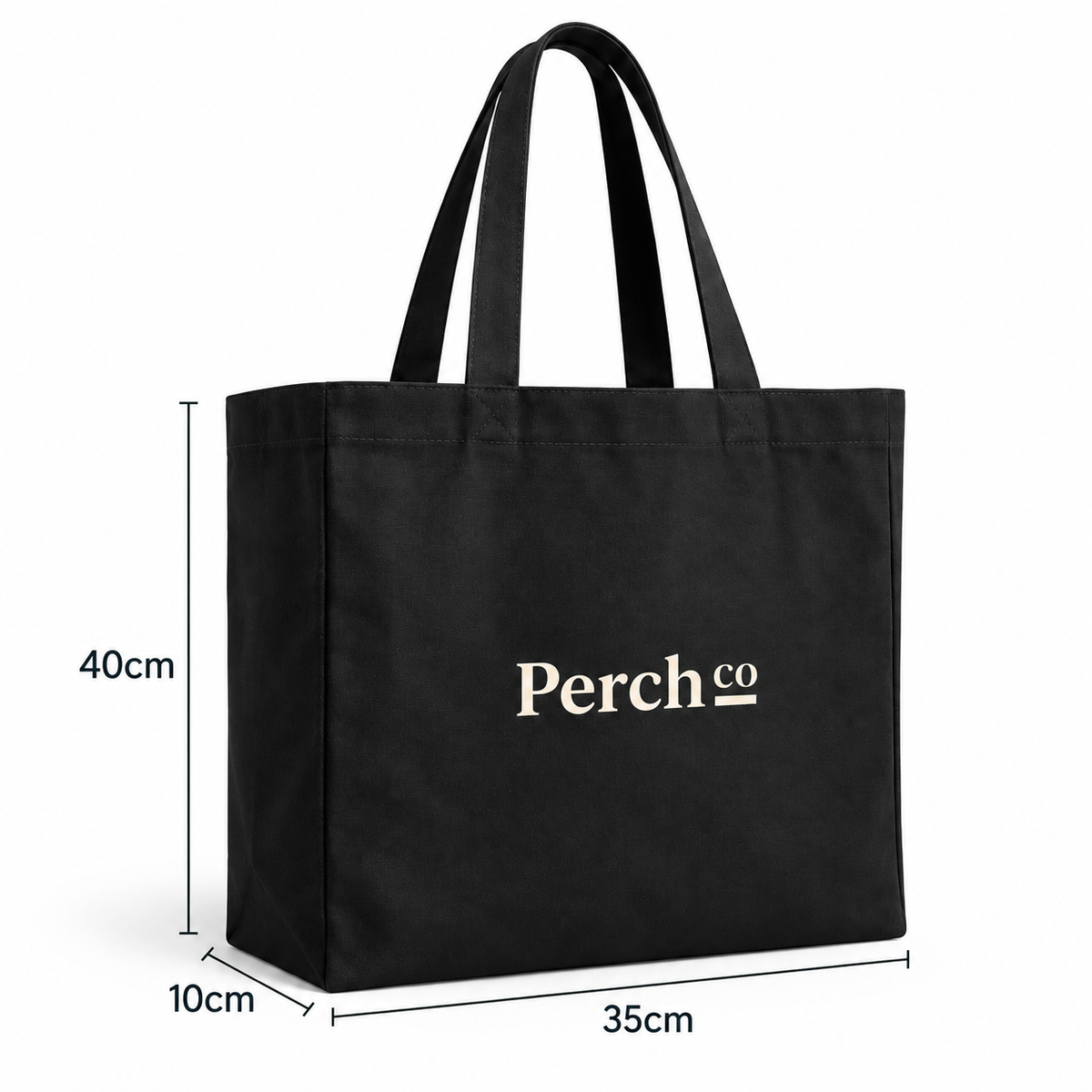 Structured Tote Bag with Base & Sides