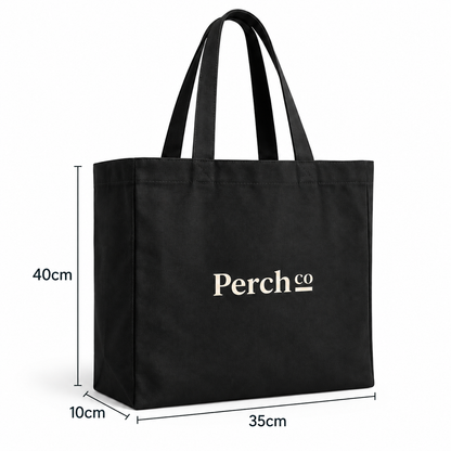 Structured Tote Bag with Base & Sides