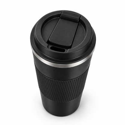 Ribbed Grip Reusable Coffee Cup