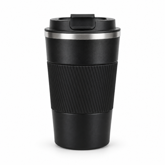 Ribbed Grip Reusable Coffee Cup