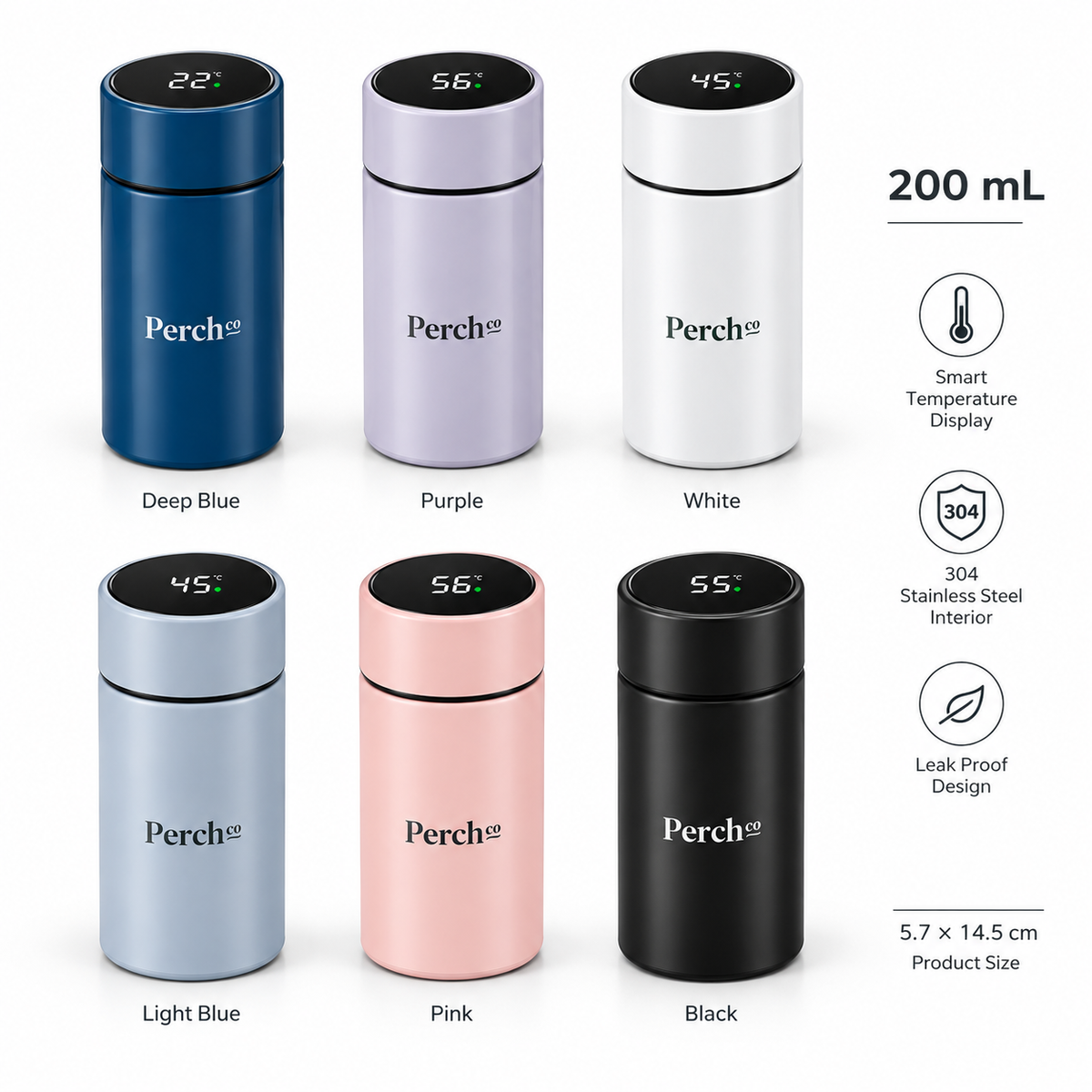 Smart Temperature Display Flask