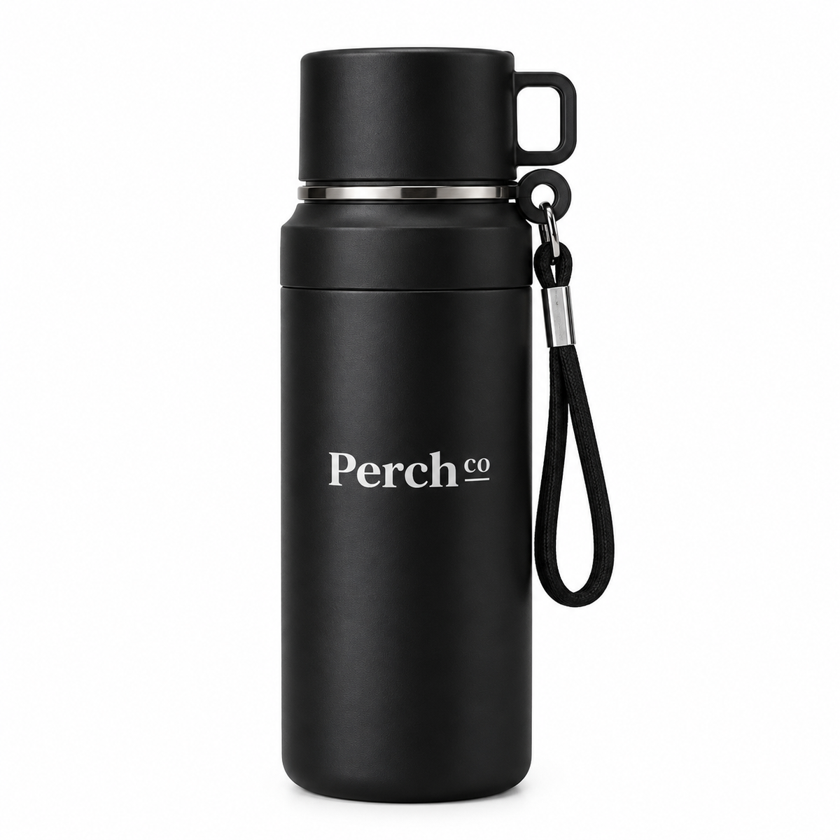 Travel Flask with Cup Lid