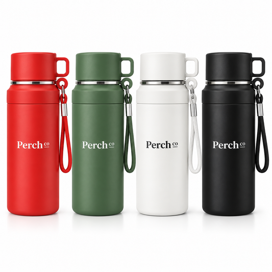 Travel Flask with Cup Lid