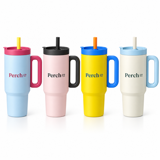 750ml Straw Tumbler with Handle