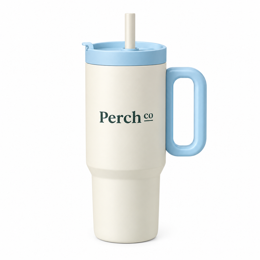 750ml Straw Tumbler with Handle