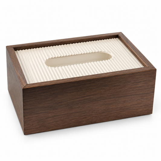 Timber Tissue Box Cover