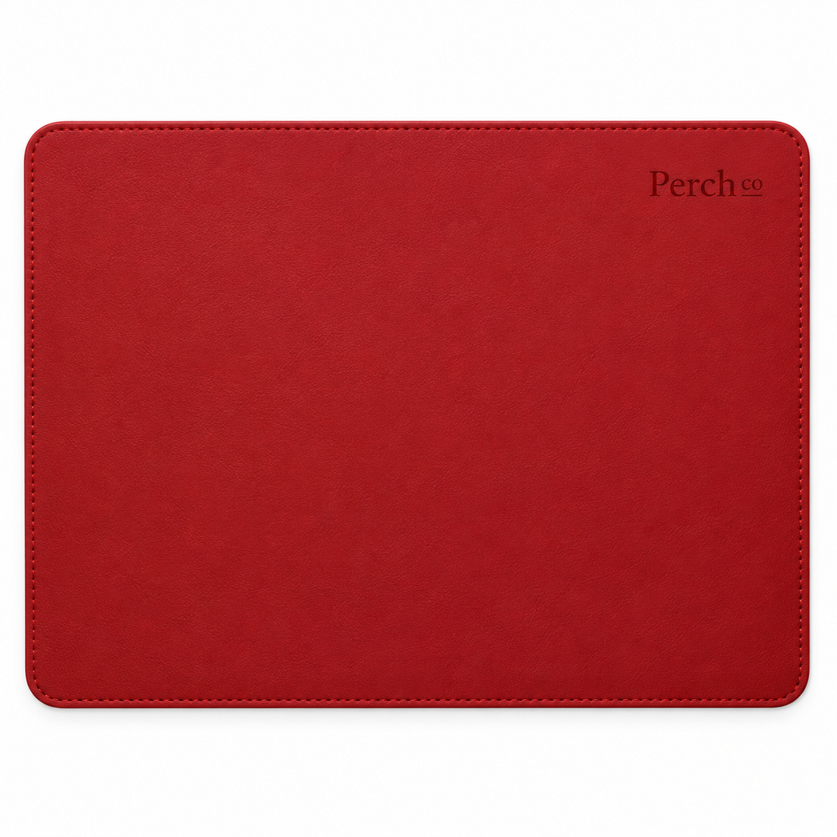 Compact PU Leather Mouse Pad